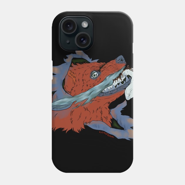 Dizzy hellhound Phone Case by Comfeam