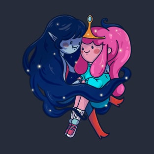 Marceline x Princess bubblegum - love bubbline T-Shirt