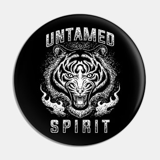 Tiger Untamed Spirit Pin