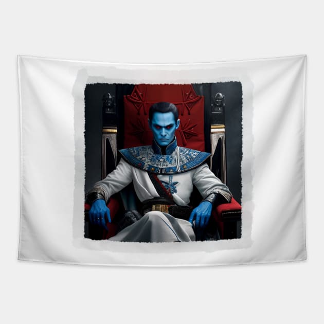 SW Emperor!Thrawn v1 Tapestry by #StarWars SWAG 77 Style