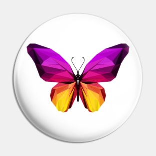 Butterfly polygonal Pin