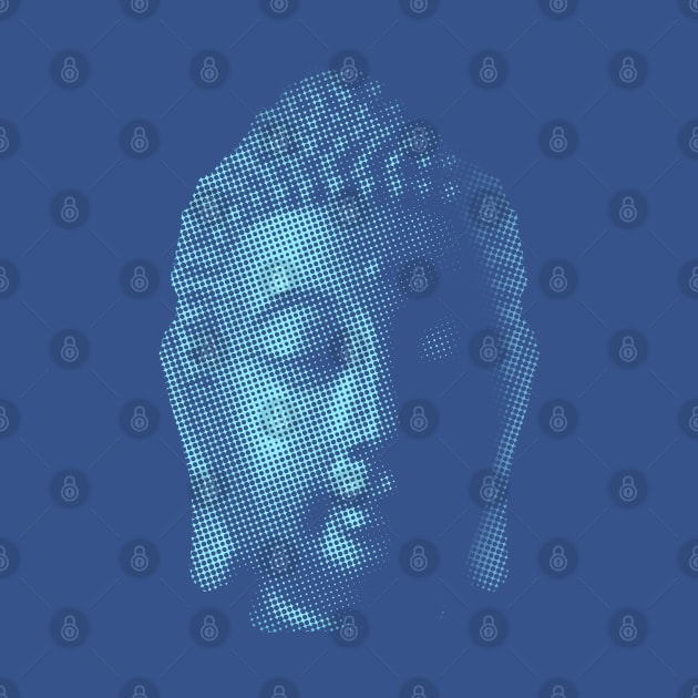 Big Blue Buddha by robotface