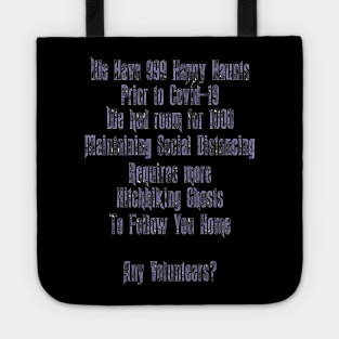 Haunted Mansion Social Distancing Tote