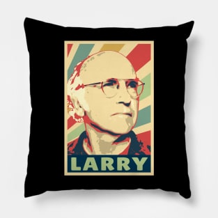 Larry David Vintage Colors Pillow