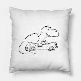 T-rex in Car Pillow