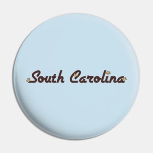 South Carolina Yellow Jessamine Pin