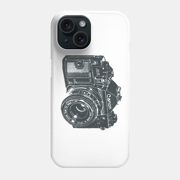 Canon A-1 35mm Film camera Phone Case by chris@christinearnold.com