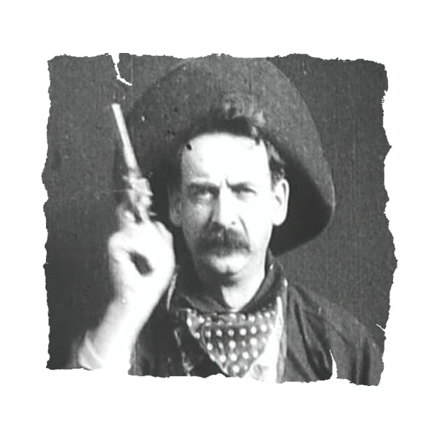 Great Train Robbery (1903) Justus D. Barnes by J. Rufus T-Shirtery