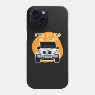 The Girls Car - Where You Lead I Will Follow II - Gilmore Phone Case