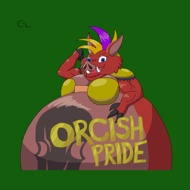 Orcish Pride by Cyborg-Lucario