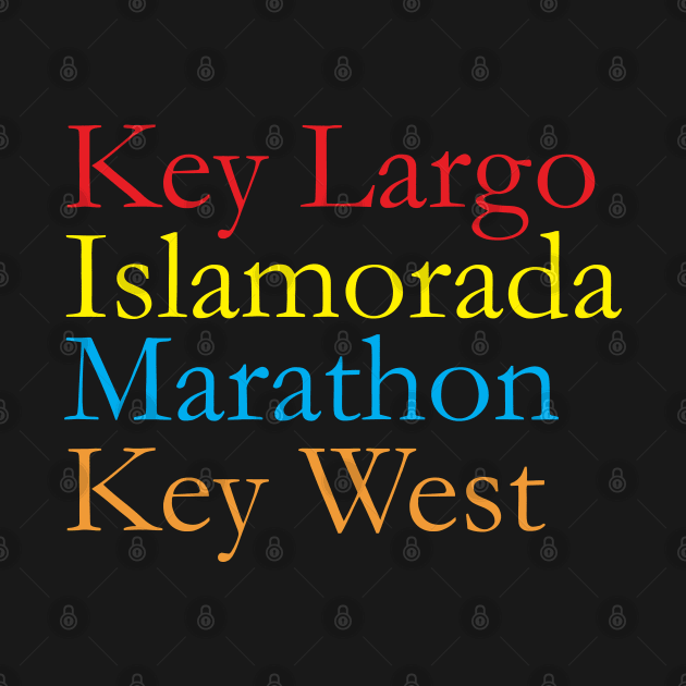 Key West - Islands retro vintage in the Florida Keys by eighttwentythreetees