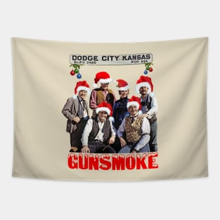 Xmas In Dodge City - Gunsmoke - Tv Western Tapestry