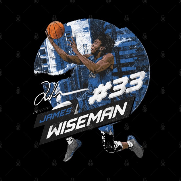 James Wiseman Golden State City Emblem by Buya_Hamkac