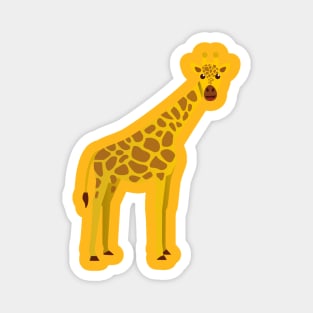 Giraffe - Simple Vector Illustration Magnet