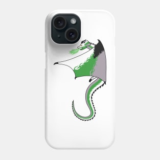 Fly With Pride, Dragon Series - Demiromantic Phone Case