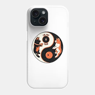 Ying-Yang vintage t-shirt Phone Case