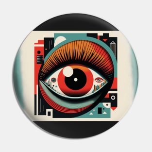 The Eye in the City Pin