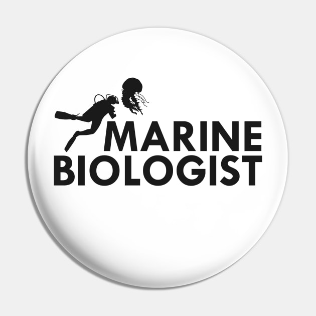 Marine Biologist Pin by KC Happy Shop