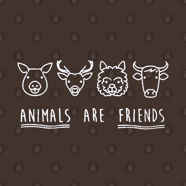 Animals are Friends by skgraphicart89