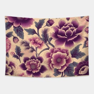 Purple Flowers Tapestry