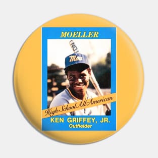 Ken Griffey Jr MOELLER Baseball Card Pin