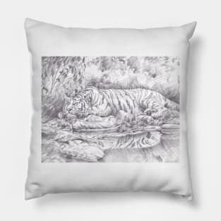 Tiger Stare Pillow