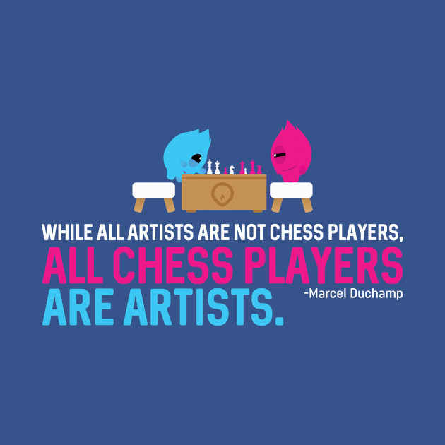 Chess Artists by Mind Oven Store