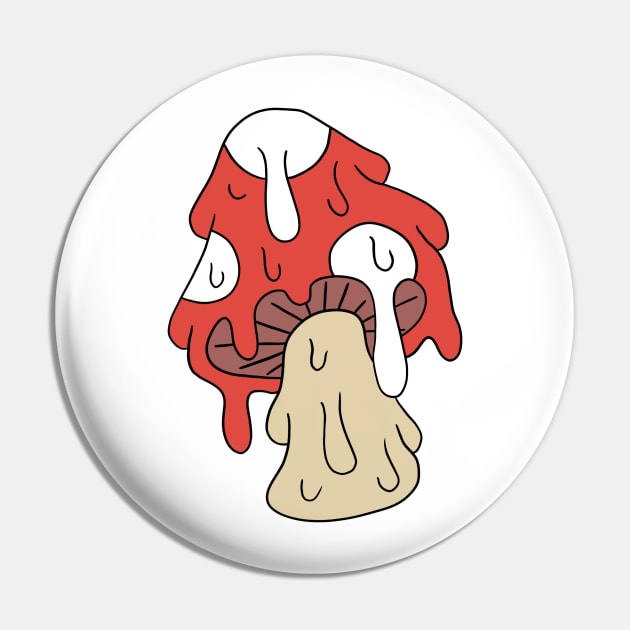 Trippy mushroom Pin by cmxcrunch