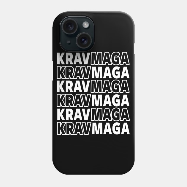 KRAV MAGA Phone Case by Tshirt Samurai