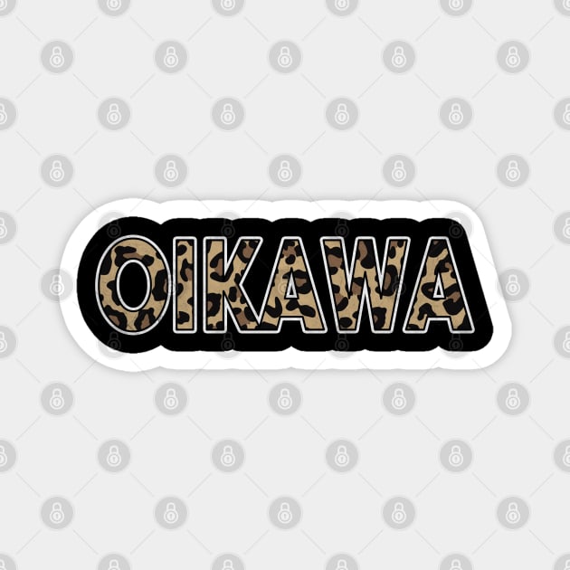 Awesome Proud Name Oikawa Pattern Retro Anime Magnet by Amir Dorsman Tribal