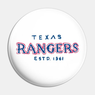 Texas Rangers 04 Pin