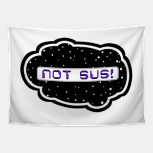 Purple Not Sus! (Variant - Other colors in collection in shop) Tapestry