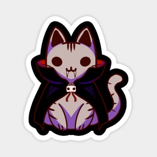 Vampire cat Magnet