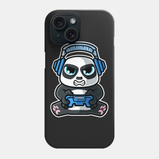 Video Games Nerd Giant Panda Bear Gaming - Gamer Gift graphic Phone Case