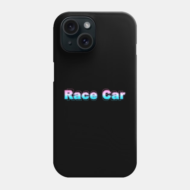 Race Car Phone Case by Sanzida Design