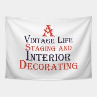 A Vintage Life Staging and Interior Decorating Tapestry