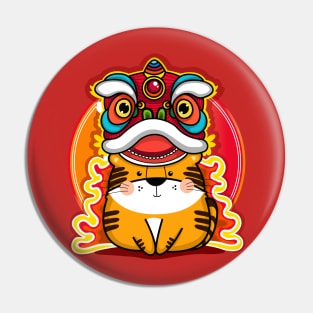 Chinese New Year Tiger Pin
