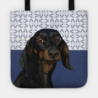 Dachshund Portrait | Dog Lovers Gift Tote