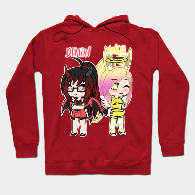 angel demon hoodie