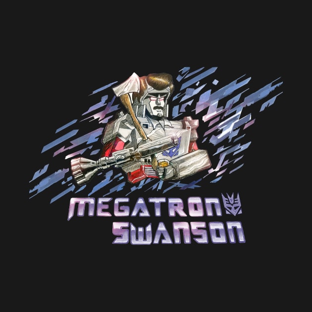 MegatRon Swanson by natearts