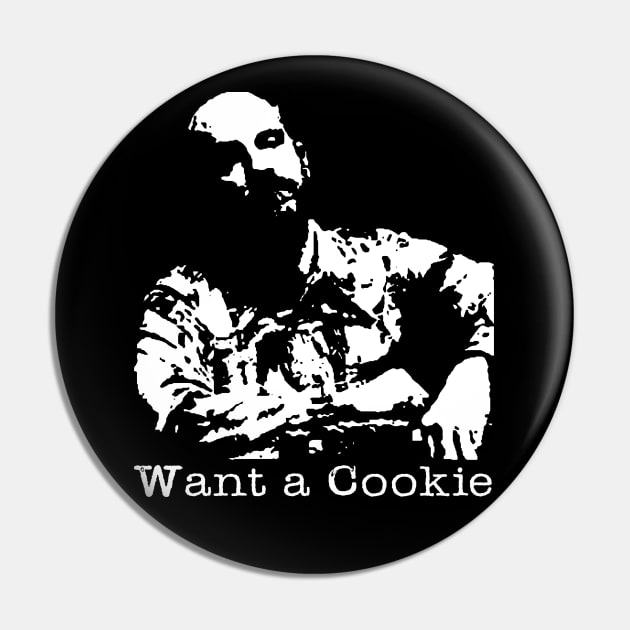 Teddy Kgb Poker Player Want A Cookie Pin by Mendozab Angelob