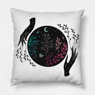 Full Moon Garden Pillow