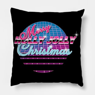 merry holly jolly christmas Pillow