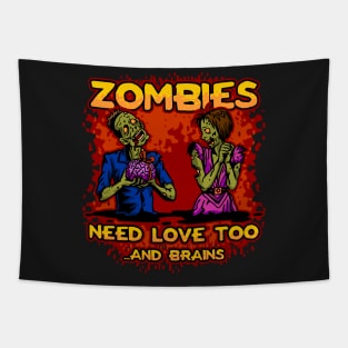 Zombie Love Tapestry