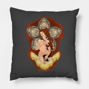 Goddess on the Half Shell Pillow