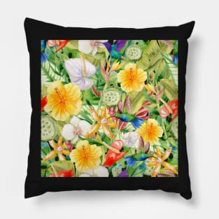 Tropical Foliage Pillow