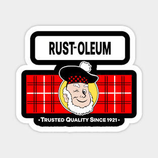 RUSTOLEUM (BLACK VERSION) Magnet