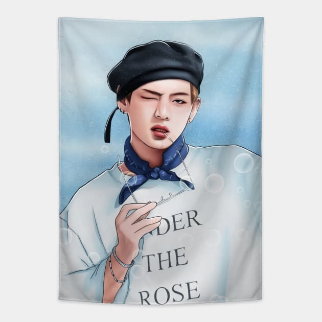 bts v summer Tapestry by moritajung