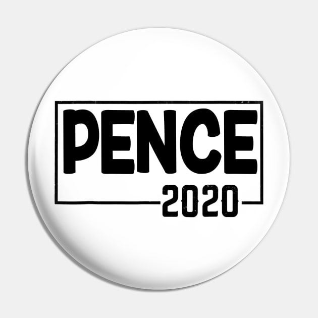 Pence 2020 American Flag Pin by Barnard