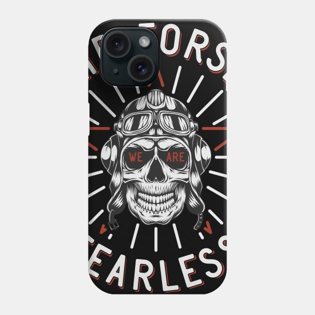 Air Force We Are Fearless Phone Case by CyberpunkTees